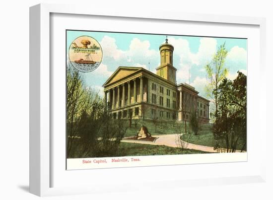 State Capitol, Nashville, Tennessee-null-Framed Art Print