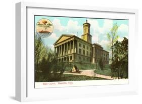 State Capitol, Nashville, Tennessee-null-Framed Art Print