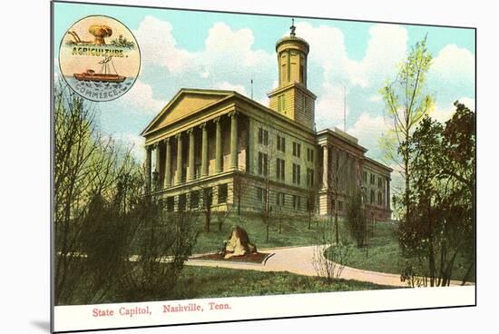 State Capitol, Nashville, Tennessee-null-Mounted Premium Giclee Print