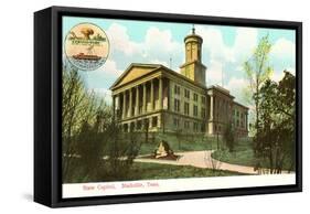 State Capitol, Nashville, Tennessee-null-Framed Stretched Canvas