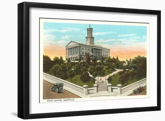 State Capitol, Nashville, Tennessee-null-Framed Art Print