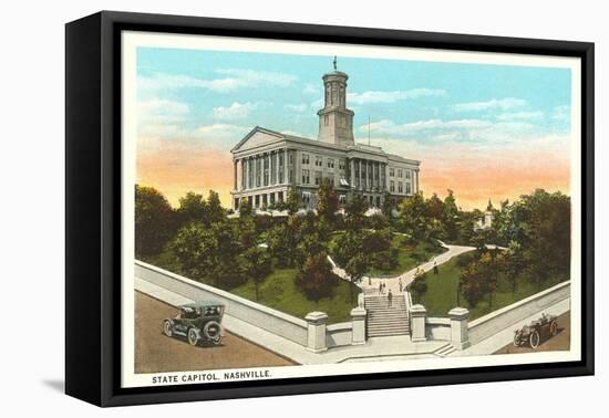 State Capitol, Nashville, Tennessee-null-Framed Stretched Canvas