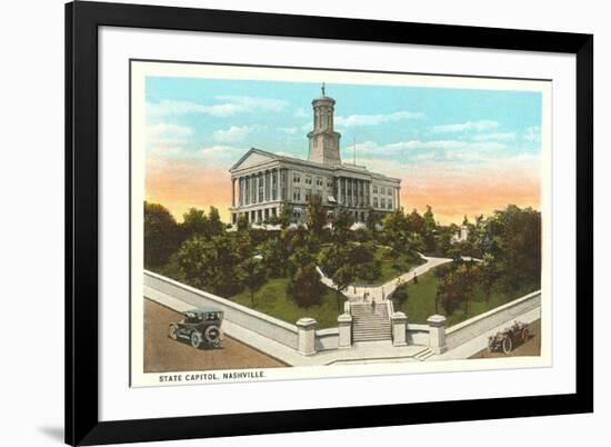 State Capitol, Nashville, Tennessee-null-Framed Premium Giclee Print