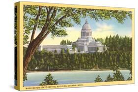 State Capitol, Olympia, Washington-null-Stretched Canvas
