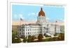 State Capitol, Pierre, South Dakota-null-Framed Art Print