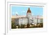 State Capitol, Pierre, South Dakota-null-Framed Premium Giclee Print