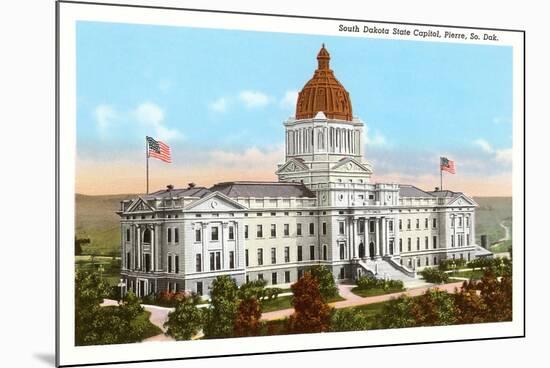 State Capitol, Pierre, South Dakota-null-Mounted Premium Giclee Print