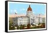 State Capitol, Pierre, South Dakota-null-Framed Stretched Canvas