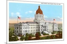 State Capitol, Pierre, South Dakota-null-Mounted Art Print