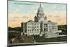 State Capitol, Providence, Rhode Island-null-Mounted Art Print