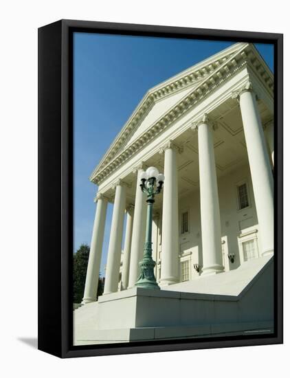 State Capitol, Richmond, Virginia, USA-Ethel Davies-Framed Stretched Canvas