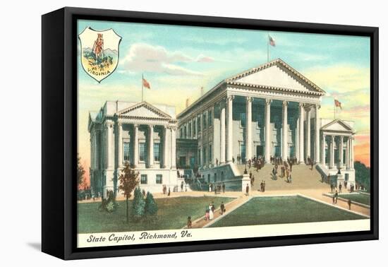 State Capitol, Richmond, Virginia-null-Framed Stretched Canvas