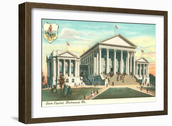 State Capitol, Richmond, Virginia-null-Framed Art Print