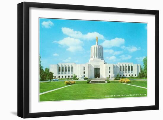 State Capitol, Salem, Oregon-null-Framed Art Print