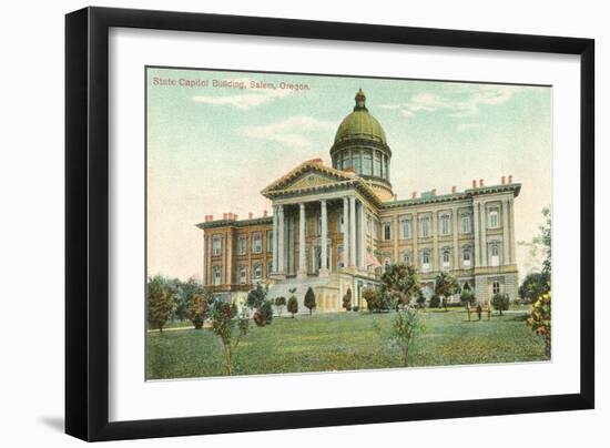State Capitol, Salem, Oregon-null-Framed Art Print