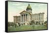 State Capitol, Salem, Oregon-null-Framed Stretched Canvas