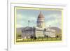 State Capitol, Salt Lake City-null-Framed Art Print