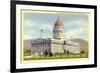 State Capitol, Salt Lake City-null-Framed Art Print