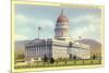 State Capitol, Salt Lake City-null-Mounted Art Print