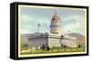 State Capitol, Salt Lake City-null-Framed Stretched Canvas