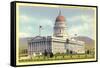 State Capitol, Salt Lake City-null-Framed Stretched Canvas