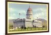 State Capitol, Salt Lake City-null-Framed Art Print