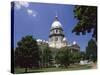 State Capitol, Springfield, Illinois, USA-null-Stretched Canvas