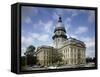 State Capitol, Springfield, Illinois, USA-null-Framed Stretched Canvas