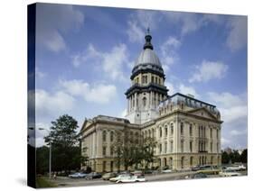 State Capitol, Springfield, Illinois, USA-null-Stretched Canvas