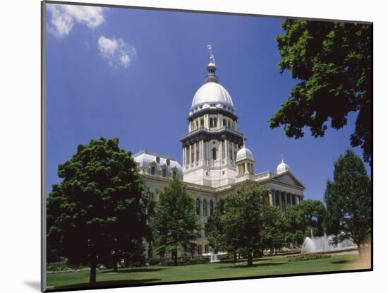 State Capitol, Springfield, Illinois, USA-null-Mounted Photographic Print