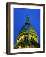 State Capitol, Springfield, Illinois, USA-null-Framed Photographic Print