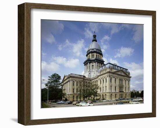 State Capitol, Springfield, Illinois, USA-null-Framed Photographic Print