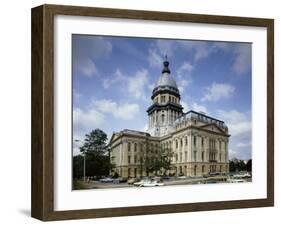 State Capitol, Springfield, Illinois, USA-null-Framed Photographic Print