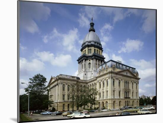 State Capitol, Springfield, Illinois, USA-null-Mounted Photographic Print