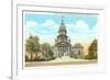 State Capitol, Springfield, Illinois-null-Framed Premium Giclee Print