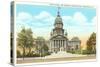 State Capitol, Springfield, Illinois-null-Stretched Canvas