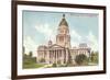 State Capitol, Springfield, Illinois-null-Framed Premium Giclee Print