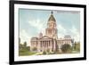 State Capitol, Springfield, Illinois-null-Framed Premium Giclee Print