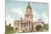 State Capitol, Springfield, Illinois-null-Mounted Premium Giclee Print