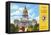 State Capitol, Springfield, Illinois-null-Framed Stretched Canvas