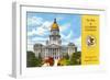 State Capitol, Springfield, Illinois-null-Framed Art Print