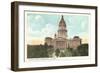 State Capitol, Springfield, Illinois-null-Framed Art Print