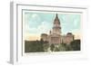 State Capitol, Springfield, Illinois-null-Framed Art Print