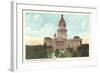 State Capitol, Springfield, Illinois-null-Framed Art Print