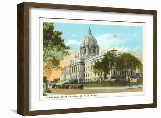 State Capitol, St. Paul, Minnesota-null-Framed Art Print