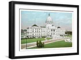 State Capitol, St. Paul, Minnesota-null-Framed Art Print