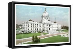 State Capitol, St. Paul, Minnesota-null-Framed Stretched Canvas