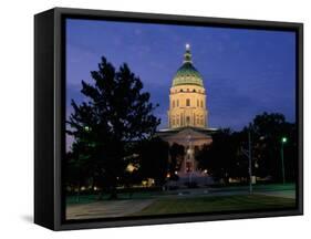 State Capitol, Topeka, USA-null-Framed Stretched Canvas