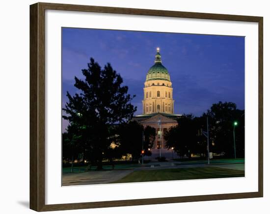 State Capitol, Topeka, USA-null-Framed Photographic Print