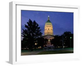 State Capitol, Topeka, USA-null-Framed Photographic Print